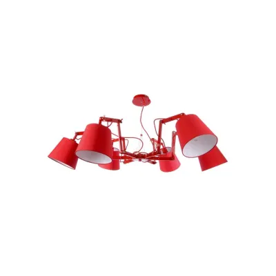 Люстра Brille BL-132S/6 E27 RED Люстра Brille BL-132S/6 E27 RED