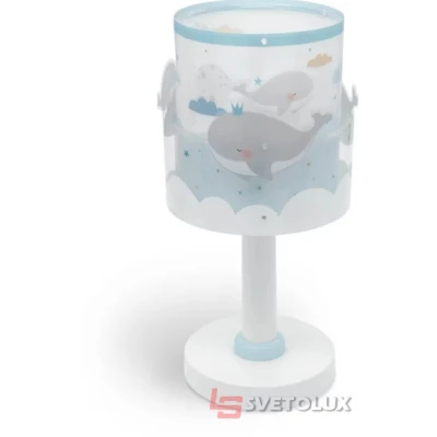 Настольная лампа Dalber Whale dreams blue 61171T