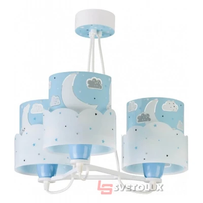 Дитяча люстра Dalber MOON BLUE 61237T
