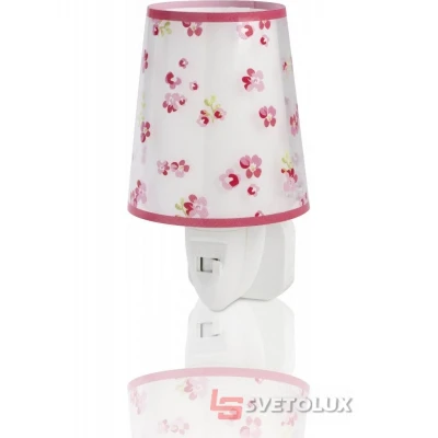 Детский ночник в розетку Dalber DREAM FLOWERS PINK 81175S