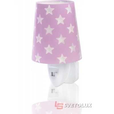 Детский ночник в розетку Dalber Stars Purple 81215L