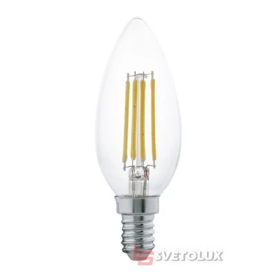 Светодиодная лампочка Eglo 11496 B35 4W 2700K 220V E14