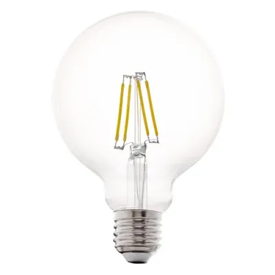 Светодиодная лампочка Eglo 11502 G95 4W 2700K 220V E27 Светодиодная лампочка Eglo 11502 G95 4W 2700K 220V E27