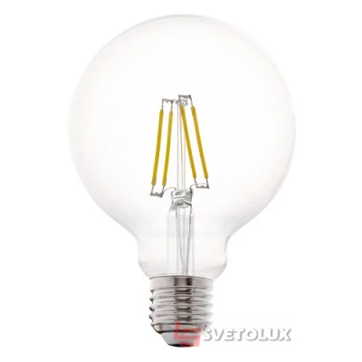 Светодиодная лампочка Eglo 11502 G95 4W 2700K 220V E27