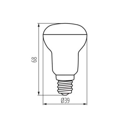 Лампочка Kanlux SIGO R39 LED E14-WW 22733