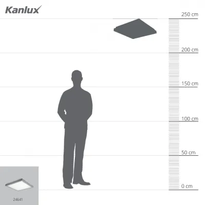 Светодиодный потолочный светильник Kanlux TYBIA LED 38W-NW-SE 24641 Светодиодный потолочный светильник Kanlux TYBIA LED 38W-NW-SE 24641
