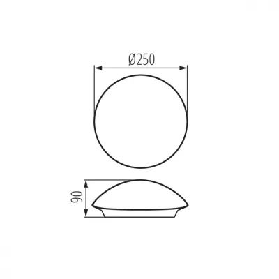 Потолочный светильник Kanlux PLAFMIN O 25690 Потолочный светильник Kanlux PLAFMIN O 25690