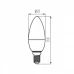 Лампочка Kanlux IQ-LED C37E14 5,5W-NW 27295 Лампочка Kanlux IQ-LED C37E14 5,5W-NW 27295