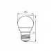 Лампочка Kanlux IQ-LED G45E27 5,5W-WW 27303 Лампочка Kanlux IQ-LED G45E27 5,5W-WW 27303