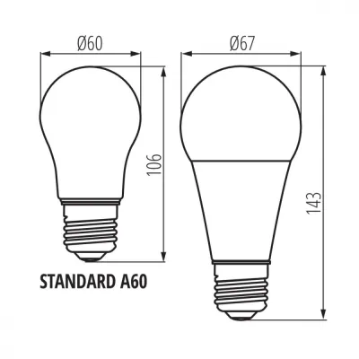 Лампочка Kanlux IQ-LED A67 17,5W-CW 27314 Лампочка Kanlux IQ-LED A67 17,5W-CW 27314