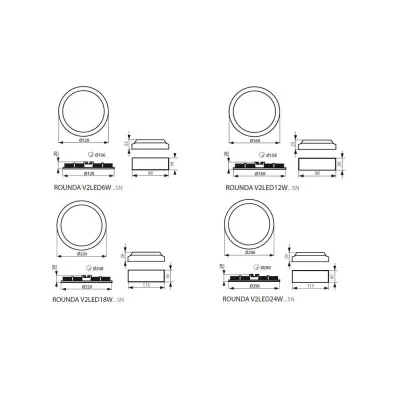 Точечный светильник Kanlux 28938 Rounda