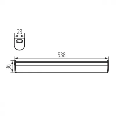 Настенный светильник Kanlux MERA LED 10W NW OPRAWA LED 29211