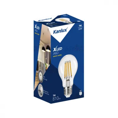 Лампочка Kanlux XLED A60 7W-WW 29601