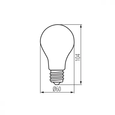 Лампочка Kanlux XLEDA60 7W-NW-STEPDIM 29635 Лампочка Kanlux XLEDA60 7W-NW-STEPDIM 29635