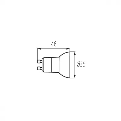 Лампочка Kanlux REMI LED GU10-NW 33080