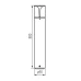 Парковий стовпчик Kanlux 36540 Preso E27 1x10W IP44 Парковий стовпчик Kanlux 36540 Preso E27 1x10W IP44