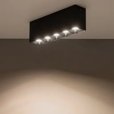 Светильник Nowodvorski MIDI LED BLACK 20W 3000K CN 10055 Светильник Nowodvorski MIDI LED BLACK 20W 3000K CN 10055