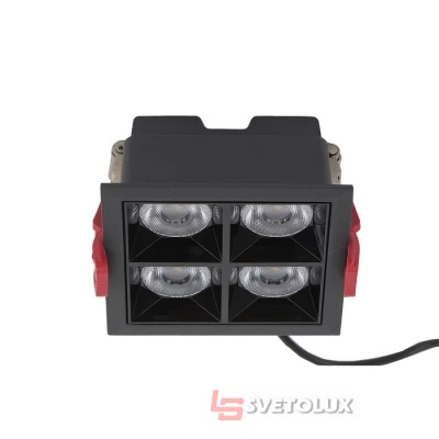 Светильник Nowodvorski MIDI LED BLACK 16W 3000K RECESSED CN 10061