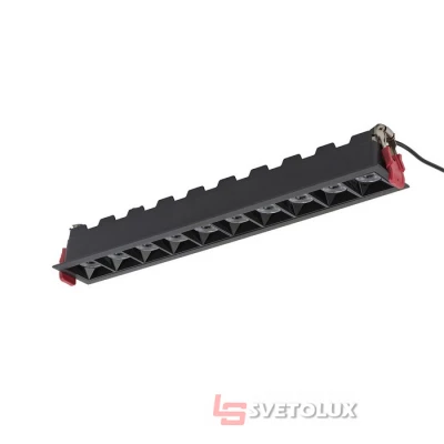 Светильник Nowodvorski MIDI LED BLACK 40W 3000K RECESSED CN 10063