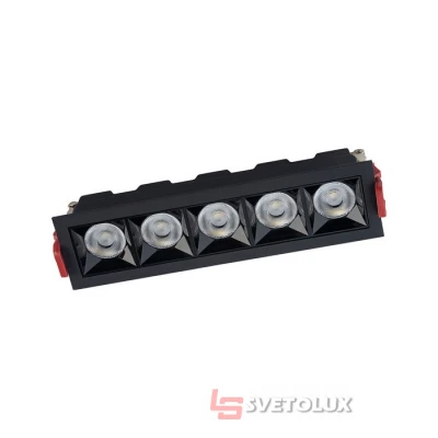 Светильник Nowodvorski MIDI LED BLACK 20W 4000K RECESSED CN 10065