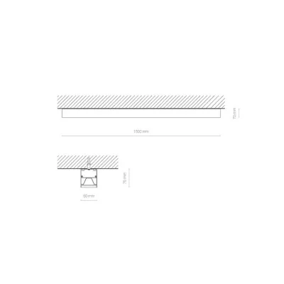 Линейный светильник Nowodvorski CL HALL PRO LED 150, 40W, 4000K, BLACK PL 10206 Линейный светильник Nowodvorski CL HALL PRO LED 150, 40W, 4000K, BLACK PL 10206