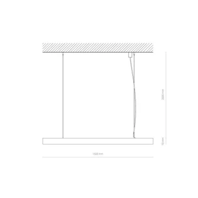 Линейный светильник Nowodvorski CL OFFICE PRO LED 150, 40W, 3000K BLACK PL 10213 Линейный светильник Nowodvorski CL OFFICE PRO LED 150, 40W, 3000K BLACK PL 10213