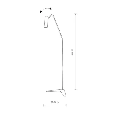 Торшер Nowodvorski 6506 EYE SUPER BLACK