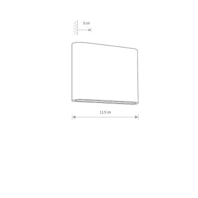 Вулична підсвічування фасадів Nowodvorski SEMI 6775
