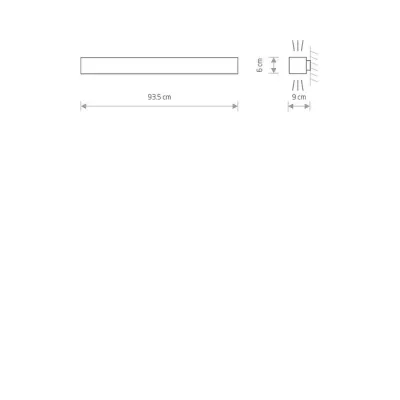 Светильник Nowodvorski SOFT LED GRAPHITE 90X6 KINKIET PL 7534 Светильник Nowodvorski SOFT LED GRAPHITE 90X6 KINKIET PL 7534