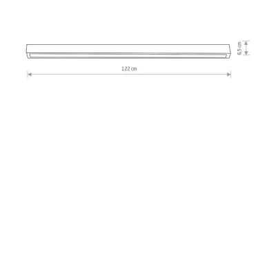 Светильник Nowodvorski STRAIGHT LED GRAPHITE CEILING 120 PL 7551 Светильник Nowodvorski STRAIGHT LED GRAPHITE CEILING 120 PL 7551