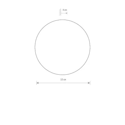 Светильник Nowodvorski RING LED WHITE S PL 7637