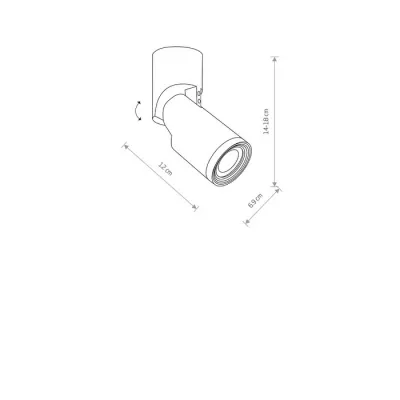 Світильник Nowodvorski MIKE BL CG CN 7658