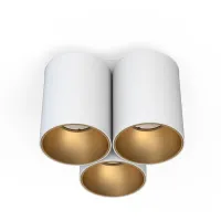 Точечный светильник Nowodvorski EYE TONE III WHITE/GOLD PL 7666