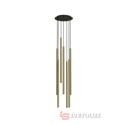 Подвесной светильник Nowodvorski LASER SOLID BRASS VII 100 PL 7668