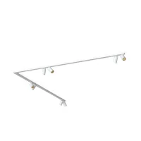 Светильник Nowodvorski MONO CORNER VIII 2X200 WHITE/GOLD PL 7697