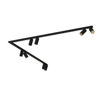 Светильник Nowodvorski MONO CORNER VIII 2X150 BLACK/GOLD PL 7700