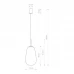 Подвесной светильник Nowodvorski PEAR BLACK L PL 7797