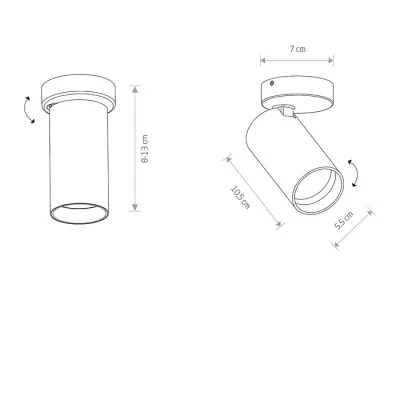 Світильник Nowodvorski MONO I WHITE PL 7807