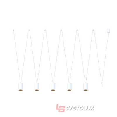Светильник подвес Nowodvorski MORE TONE V WHITE/GOLD PL 7821