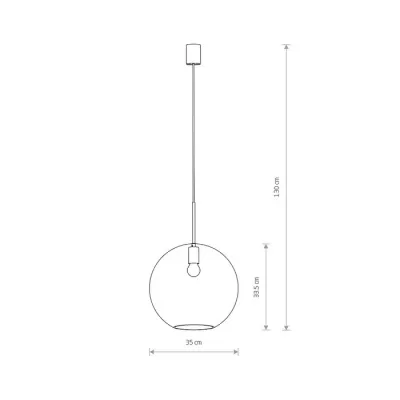 Подвесной светильник Nowodvorski SPHERE XL zwis PL 7846 Подвесной светильник Nowodvorski SPHERE XL zwis PL 7846