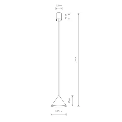 Подвесной светильник Nowodvorski ZENITH S WHITE PL 7997