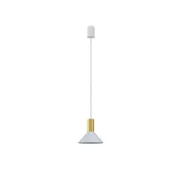 Подвесной светильник Nowodvorski HERMANOS A WHITE/SOLID BRASS PL 8040 Подвесной светильник Nowodvorski HERMANOS A WHITE/SOLID BRASS PL 8040