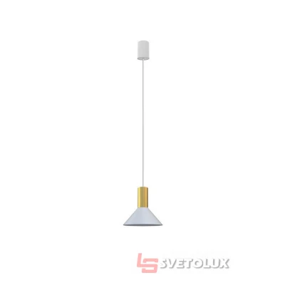 Подвесной светильник Nowodvorski HERMANOS A WHITE/SOLID BRASS PL 8040