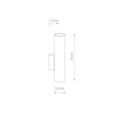 Бра Nowodvorski 8074 EYE WALL SOLID BRASS