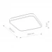 Светильник Nowodvorski 8112 Agnes Square led 16w CN Светильник Nowodvorski 8112 Agnes Square led 16w CN