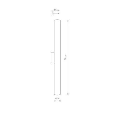 Бра Nowodvorski 8118 ICE TUBE LED S CN Бра Nowodvorski 8118 ICE TUBE LED S CN