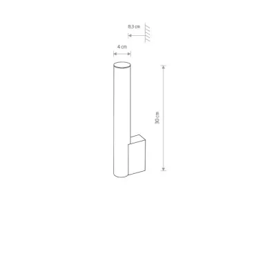 Бра Nowodvorski 8121 ICE TUBE LED S CN