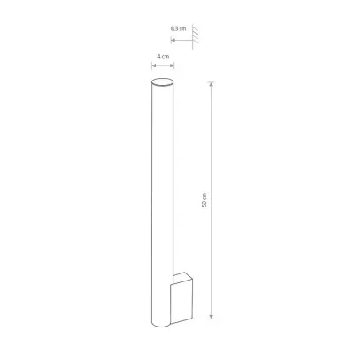 Бра Nowodvorski 8122 ICE TUBE LED M CN Бра Nowodvorski 8122 ICE TUBE LED M CN
