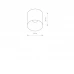 Светильник Nowodvorski 8195 HALO WHITE / BLACK Светильник Nowodvorski 8195 HALO WHITE / BLACK