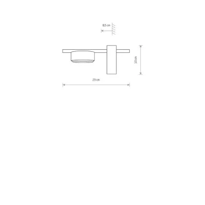 Бра Nowodvorski 8265 PILLS BLACK I